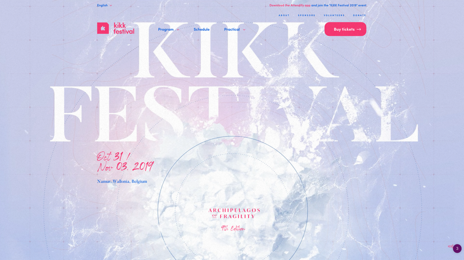 Butler font Kikk festival