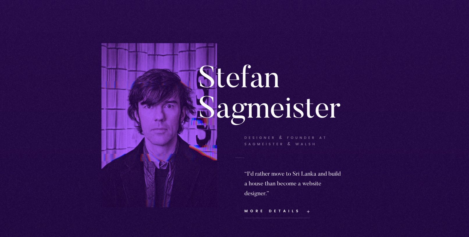 Butler font Kikk festival Interferences Stefan Sagmeister