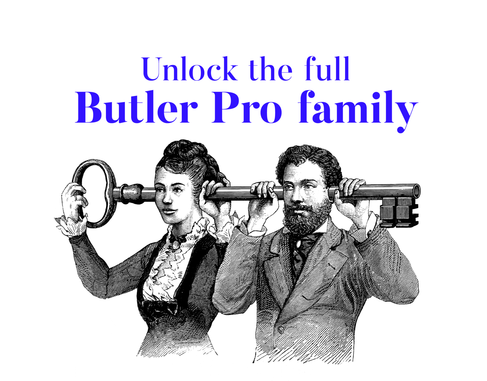 Butler Pro Font Unlock the full Butler Pro family illustration